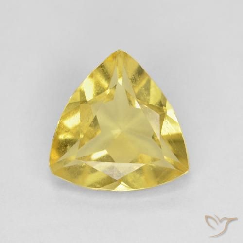1.30ct Natural Amarillo claro Berilo, Trillón, VS