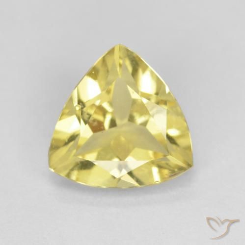 1.46ct Natural Amarillo abejorro Berilo, Trillón, VS