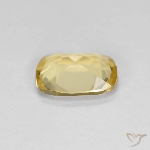 Berilo Amarillo claro natural de 1.06 ct, Forma Cojín, VVS-VS