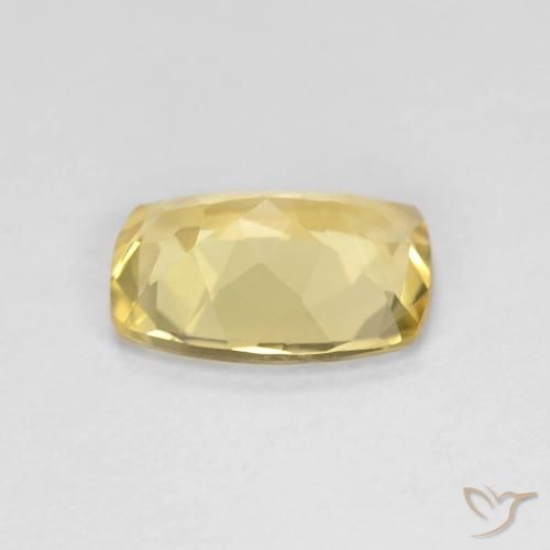 Berilo Amarillo toscana natural de 1.34 ct, Forma Cojín, VVS