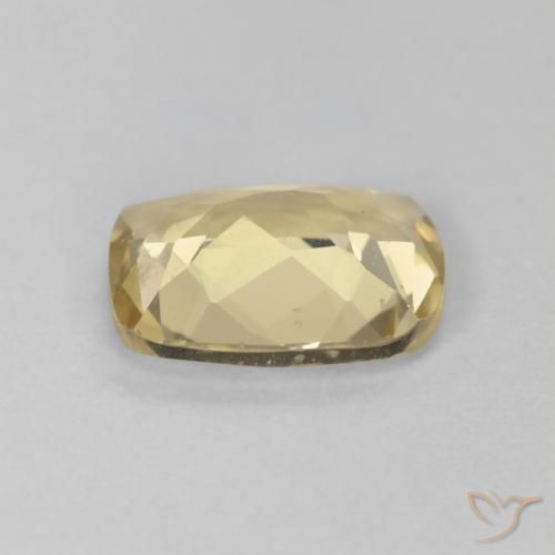 Berilo Amarillo cálido natural de 1.50 ct, Forma Cojín, VS