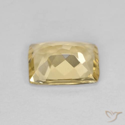 Berilo Dorado natural de 1.84 ct, Forma Cojín, VVS