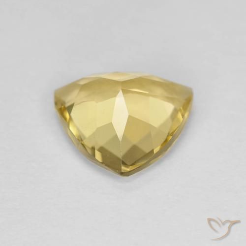 Berilo Dorado natural de 1.80 ct, Trillón, VVS