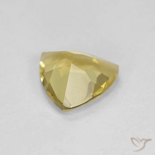 Berilo Amarillo terroso natural de 0.98 ct, Trillón, VS