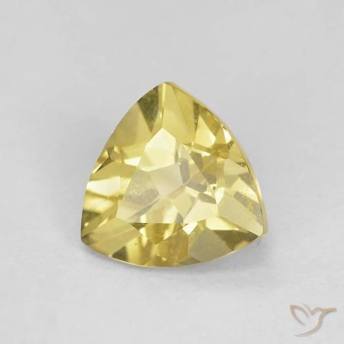 Berilo Amarillo dijón natural de 1.15 ct, Trillón, VS