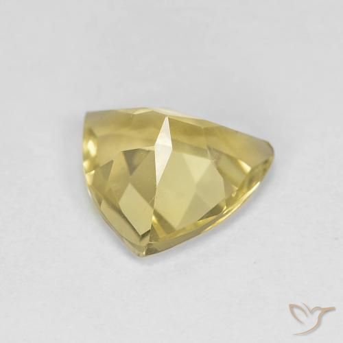 Berilo Amarillo miel claro natural de 1.40 ct, Trillón, VS