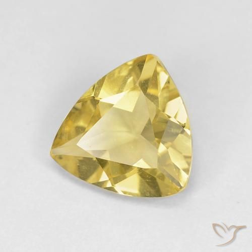 Berilo Amarillo terroso natural de 1.33 ct, Trillón, VS