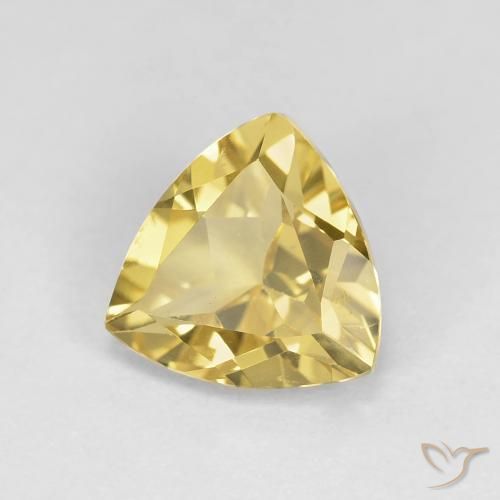 Berilo Amarillo claro natural de 1.50 ct, Trillón, VS