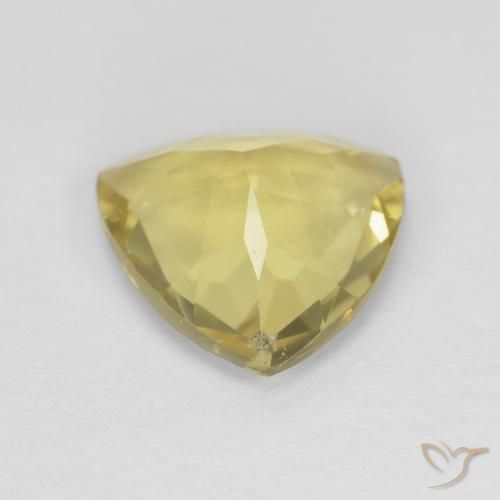 Berilo Dorado claro natural de 1.73 ct, Trillón, VVS-VS