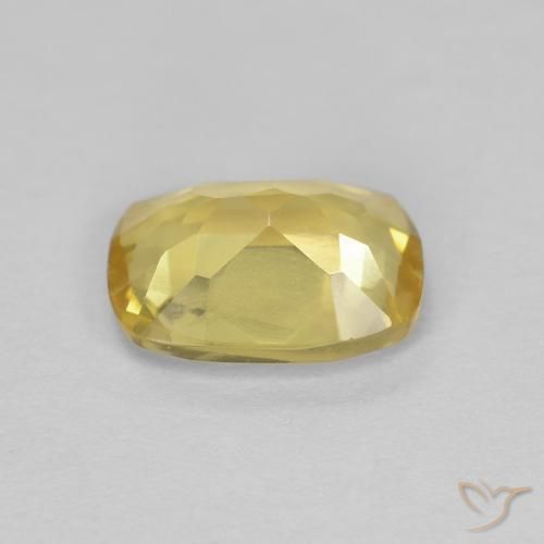 Berilo Amarillo abejorro natural de 1.16 ct, Forma Cojín, VVS