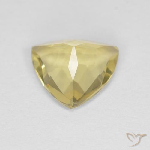 Berilo Amarillo terroso natural de 1.09 ct, Trillón, VVS