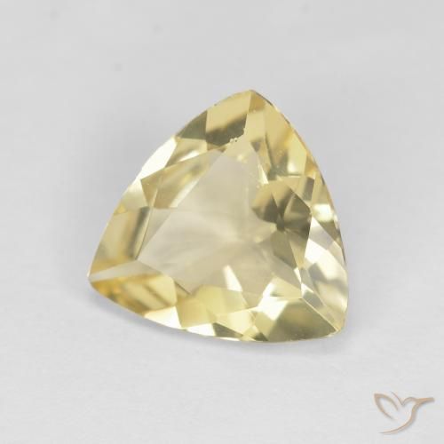 Berilo Amarillo toscana natural de 1.59 ct, Trillón, VVS