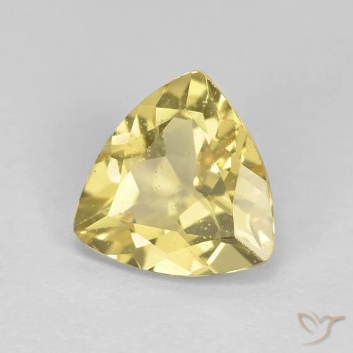 Berilo Amarillo claro natural de 2.12 ct, Trillón, VS