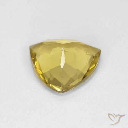 Berilo Amarillo otoño natural de 1.88 ct, Trillón, VS