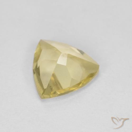 Berilo Amarillo dijón natural de 0.92 ct, Trillón, VVS