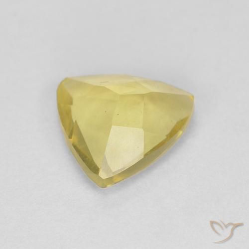 Berilo Amarillo claro natural de 1.01 ct, Trillón, VVS