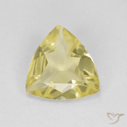 1.03ct Natural Amarillo abejorro Berilo, Trillón, VVS