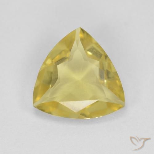 1.20ct Natural Amarillo claro Berilo, Trillón, VVS