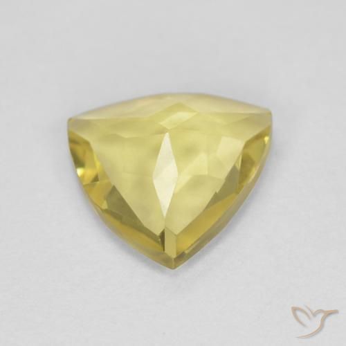 Berilo Amarillo claro natural de 1.20 ct, Trillón, VVS