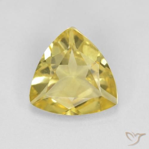 1.30ct Natural Amarillo claro Berilo, Trillón, VVS