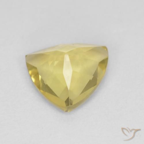 Berilo Dorado amarillento natural de 1.27 ct, Trillón, VVS