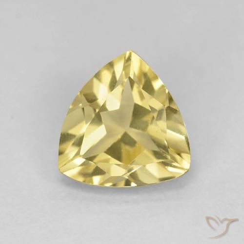 1.32ct Natural Amarillo-dorado claro Berilo, Trillón, VVS