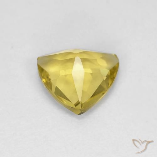 Berilo Amarillo toscana natural de 0.93 ct, Trillón, VVS