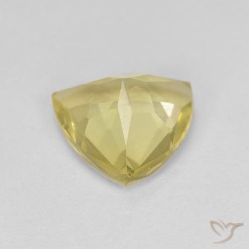 Berilo Amarillo claro natural de 1.26 ct, Trillón, VVS-VS