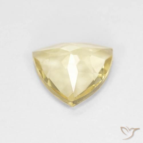 Berilo Amarillo cálido natural de 1.30 ct, Trillón, VVS