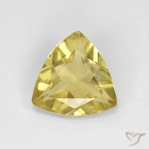 1.21ct Natural Amarillo-dorado claro Berilo, Trillón, VVS