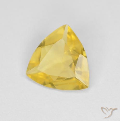 Berilo Amarillo medio natural de 1.00 ct, Trillón, VVS