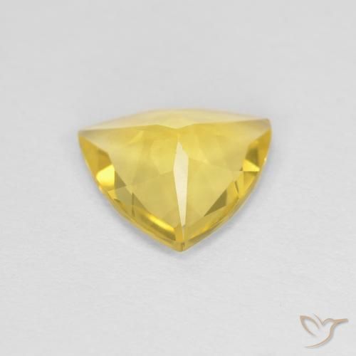 Berilo Amarillo medio natural de 1.00 ct, Trillón, VVS