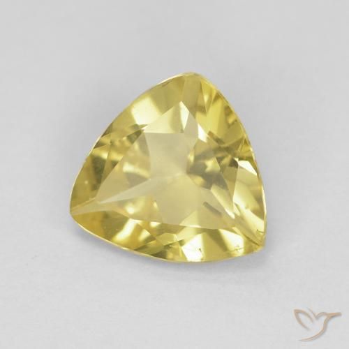 Berilo Amarillo toscana natural de 1.26 ct, Trillón, VVS-VS