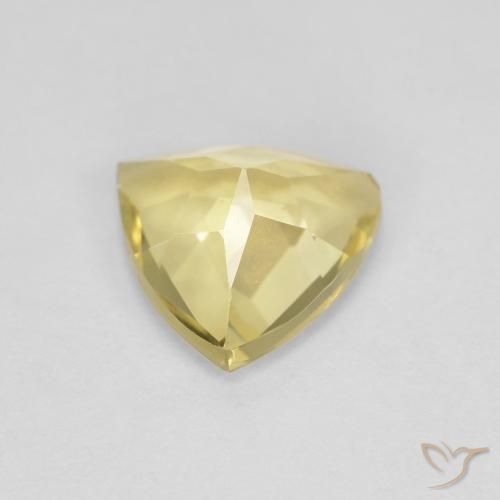 Berilo Amarillo claro natural de 1.36 ct, Trillón, VVS