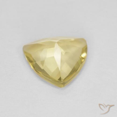 Berilo Amarillo claro natural de 1.19 ct, Trillón, VVS