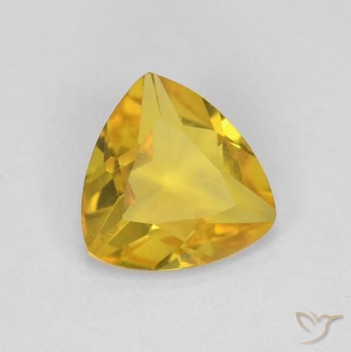 Berilo Amarillo miel natural de 0.85 ct, Trillón, VVS
