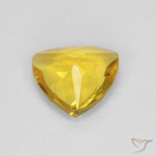 Berilo Amarillo miel natural de 0.85 ct, Trillón, VVS