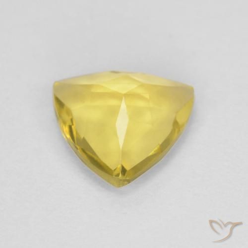 Berilo Amarillo toscana natural de 0.92 ct, Trillón, VVS
