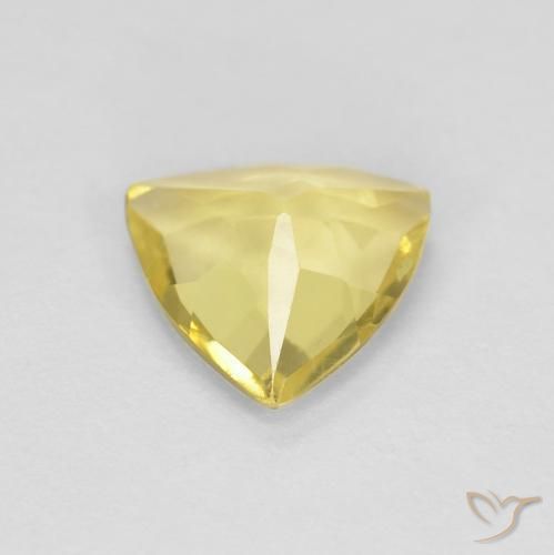 Berilo Amarillo toscana natural de 0.79 ct, Trillón, VVS