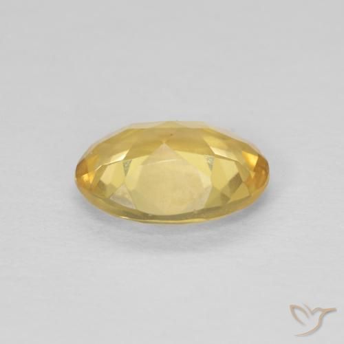 Berilo Dorado natural de 1.00 ct, Ovalada, VS