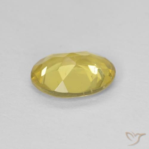 Berilo Amarillo toscana natural de 1.01 ct, Ovalada, VS