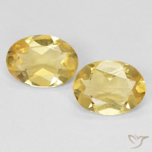 1.68ctw Natural Amarillo toscana Berilo, Ovalada, VVS-VS