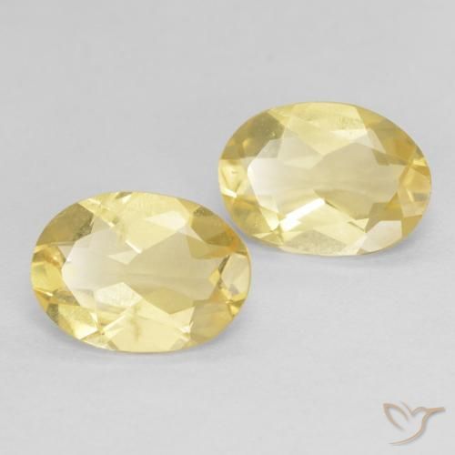 1.84ctw Natural Amarillo claro Berilo, Ovalada, VVS-VS