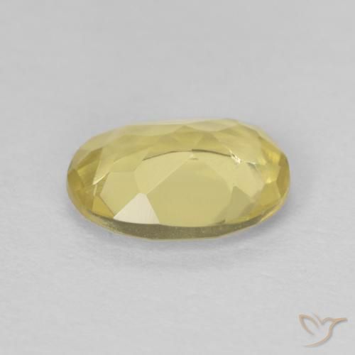 Berilo Amarillo dorado natural de 1.00 ct, Ovalada, VVS