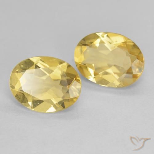 3.23ctw Natural Amarillo claro Berilo, Ovalada, VVS-VS