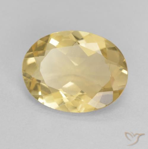 Berilo Naranja dorado natural de 1.70 ct, Ovalada, VVS-VS