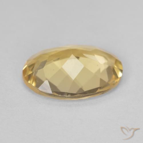 Berilo Naranja dorado natural de 1.70 ct, Ovalada, VVS-VS