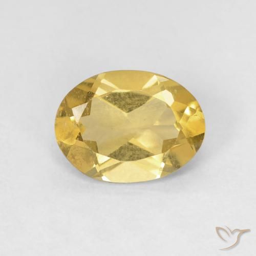 1.06ct Natural Dorado Berilo, Ovalada, VS