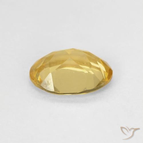 Berilo Dorado natural de 1.06 ct, Ovalada, VS