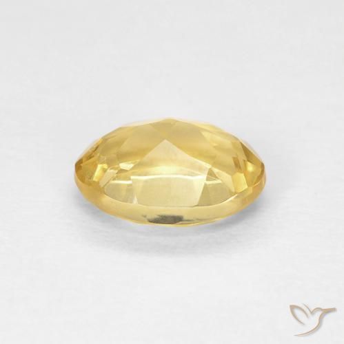 Berilo Naranja dorado natural de 1.20 ct, Ovalada, VVS